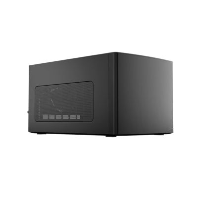image Fractal Design Node 304 - Black - Mini Cube Compact Computer Case - Small Form Factor - Mini ITX – mITX - High Airflow - Modular Interior - 3X Fractal Design Silent R2 120mm Fans Included - USB 3.0