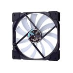 image produit Fractal Design Venturi HF-14 Blanc - Fan d'ordinateur - Optimisé pour Un débit d'air élevé - LLS-Roulements - Jambes de Forme aérodynamique – 12v- 140 mm - Blanc (Single)