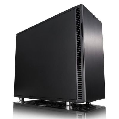 image Fractal Design Define R6 - Mid Tower Computer Case - ATX - Optimized for High Airflow and Silent Computing with ModuVent Technology - PSU Shroud - Modular Interior - Water-Cooling Ready - Black