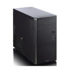 image produit Fractal Design Core 1100 - Mini Tower Computer Case - mATX - High Airflow And Cooling - 1x 120mm Silent Fan Included - Brushed Aluminium - Black
