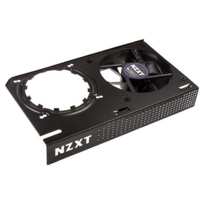 image NZXT KRAKEN G12 - Kit de montage de processeur pour la gamme Kraken X tout-en-un - Refroidissement de carte graphique amélioré - Refroidissement actif pour VRM - Noir