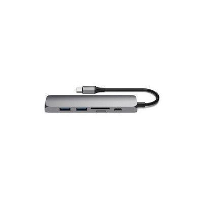 image Hub USB Satechi HUB USB-C 6 en 1 gris sideral