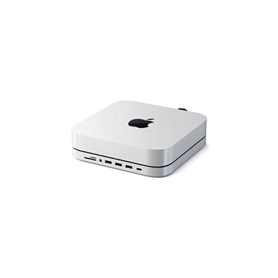 image HUB USB-C Satechi pour Mac Mini Argent