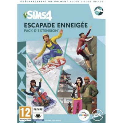 image Les Sims 4 Escapade Enneigée (EP10) Pcwin | Code dans la Boite | Jeu Vidéo | Français