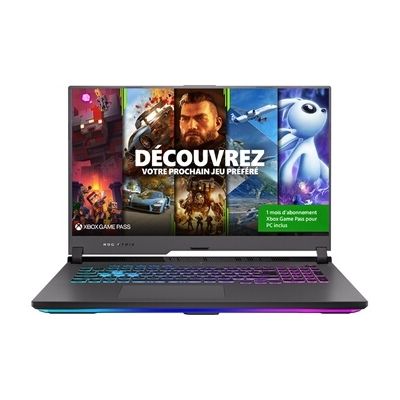 image PC portable Asus ROG Strix G17 G713QM-HX016T