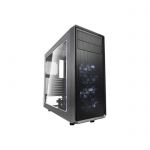 image produit Fractal Design Focus G - Mid Tower Computer Case - ATX - High Airflow - 2X Fractal Design Silent LL Series 120mm White LED Fans Included - USB 3.0 - Window Side Panel - Grey - livrable en France