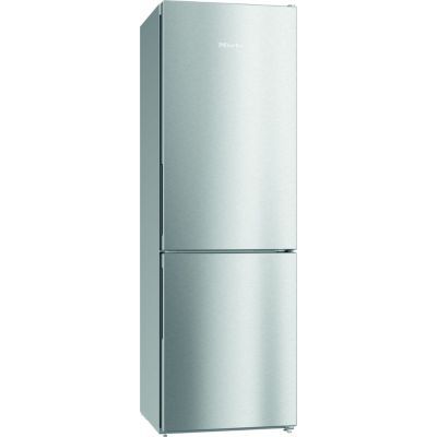 image Réfrigérateur combiné Miele KFN28132DEDTCS - Réfrigérateur congélateur bas - 304 litres - Réfrigerateur/congel : Froid brassé / No Frost - Dégivrage automatique - Inox - Classe A++ / Pose libre
