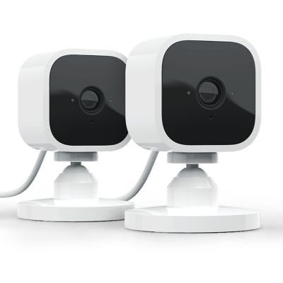 image Blink Mini 2 Caméras de surveillance d'intérieur connectée, compacte, Vidéo Full HD 1080p, détection de mouvements, fonctionne avec Alexa (branchement prise électrique)