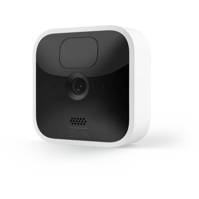 image Blink Indoor, Caméra de surveillance HD sans fil avec deux ans d'autonomie, détection des mouvements et audio bidirectionnel | Caméra supplémentaire | Sync Module 2 requis