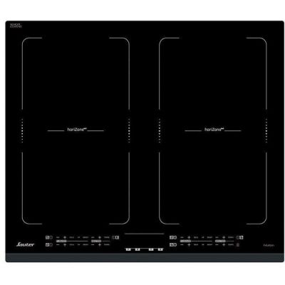 image SAUTER SPI4700B - Table Induction 4 Foyers dont 2 zones modulables (Horizone) - Noir
