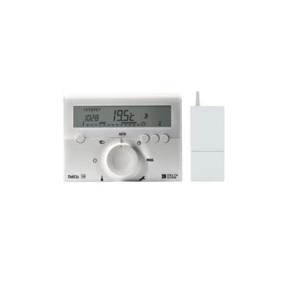 image Delta Dore DEL6050415 Thermostat 8.33, 230 V, Blanc, Taille Unique