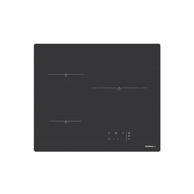 image De Dietrich DPV7550B plaque Noir Intégré Plaque avec zone à induction - Plaques (Noir, Intégré, Plaque avec zone à induction, 1200 W, Rond, 14,5 cm)