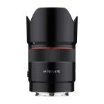 image produit Samyang AF 75 mm F1.8 FE (minuscule mais absolu) – Objectif portrait mise au point automatique plein format et focale fixe APS-C Sony E Mount pour Sony
