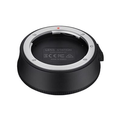 image Samyang Station d'objectif pour objectifs AF Canon RF - Station d'accueil permettant la Mise à Niveau du système, calibrage Automatique l'ouverture et la Mise au Point - Facile à Utiliser - Noir