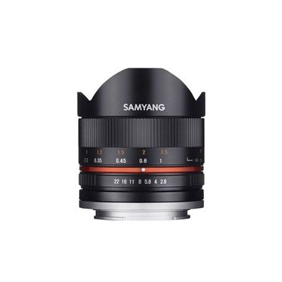image Samyang Objectif Fisheye II pour Sony E 8 mm F2.8 UMC Noir
