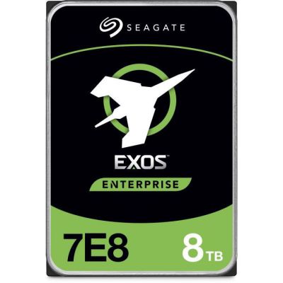 image Seagate Exos 7E8, 8 To, Disque dur interne d’entreprise HDD, SATA, 3.5" (ST8000NM000A)