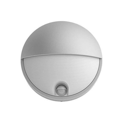 image Philips luminaire extérieur LED applique avec détection Capricorn gris lumière blanc chaud