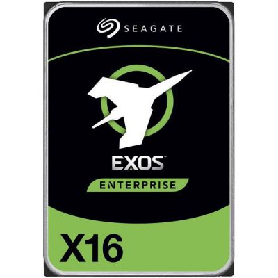 image Seagate Exos X16, 14 To, Disque dur interne d’entreprise HDD, SATA, 3.5", pour entreprise et centre de données (ST14000NM001G)