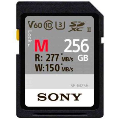 image Sony SF-M256 mémoire Flash 256 Go SD UHS-II Classe 10