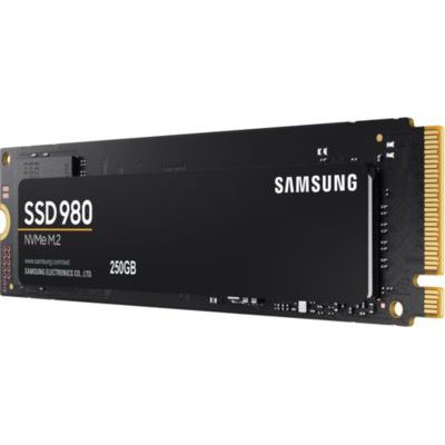 image Samsung 980 250 GB PCIe 3.0 (up to 2,900 MB/s) NVMe M.2 Internal Solid State Drive (SSD) (MZ-V8V250BW)