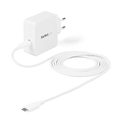 StarTech.com Chargeur Mural USB C - pour Ordinateur Portable 60W PD - Câble de 2m - Adaptateur Secteur Universel Compact Type C - Dell XPS/Lenovo X1 Carbon/HP EliteBook/MacBook - USB Certifié IF/CE