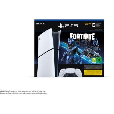 image Playstation Pack Console édition numérique 5 – Fortnite® Cobalt Star (modèle – Slim)