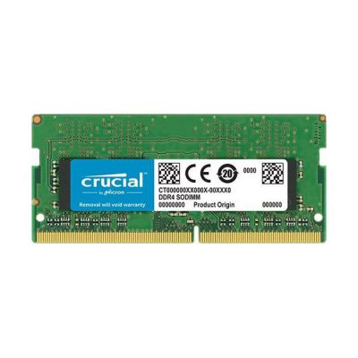 image Crucial CT16G4SFD824A 16Go (DDR4, 2400 MT/s, PC4-19200, Dual Rank x8, SODIMM, 260-Pin) Mémoire & Amazon Basics Tapis de Souris Gaming
