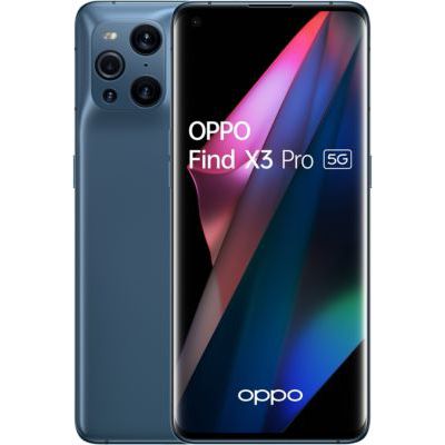image Smartphone Oppo Find X3 Pro 256Go Bleu 5G