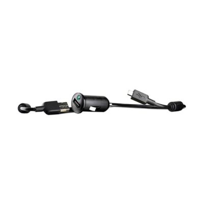image Sony Ericsson AN401 Chargeur allume-cigare microUSB + câble data 1200mAh