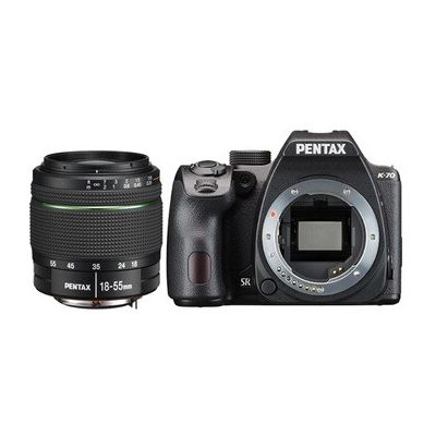 image Pentax K-70 Appareil Photo Reflex + 18-55mm f/3,5-5,6 AL WR Noir