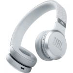 image produit JBL Live 460NC – Casque audio supra-auriculaire sans fil – Écouteurs Bluetooth avec réduction de bruit et commande pour appels – Autonomie jusqu'à 50 heures – Blanc - livrable en France