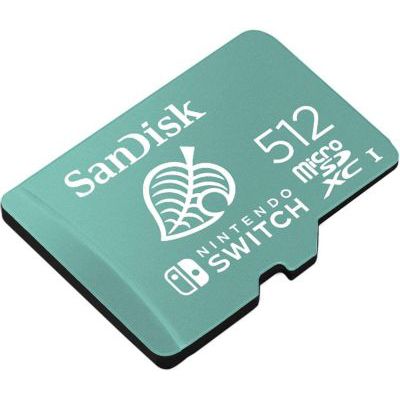 image SanDisk Carte microSDXC UHS-I pour Nintendo Switch 512 Go - Produit sous licence Nintendo
