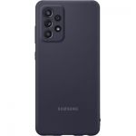 image produit Coque Silicone Galaxy A52 4G/5G Noir - livrable en France