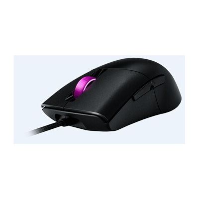 image ASUS ROG Keris Lightweight FPS optical gaming mouse with ROG Paracord soft cable, specially-tuned ROG 16,000 dpi sensor, exclusive push-fit switch socket design, PBT L/R keys