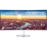 image produit SAMSUNG C34J791WTR Ecran PC Incurvé, Dalle VA 34", Résolution UWQHD ultra-large (3,440 x 1,440), 100 Hz, 4ms, AMD FreeSync, Gris jusqu’à 50€ remboursés