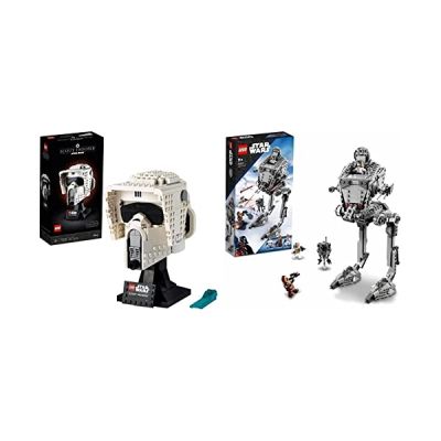LEGO 75305 Star Wars Le Casque du Scout Trooper, Kit de Construction, Masque, Maquette, Décoration, Cadeau, Loisirs Créatifs, Collection, pour Adultes