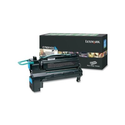 image Lexmark C792X1CG Cartouche laser pour Lexmark C792 Cyan