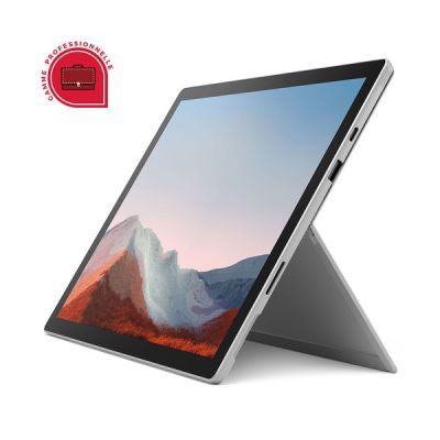 image Microsoft Surface Pro 7 (Intel Core i5, RAM 8Go, SSD 128) - Platine (1N9-00003) 