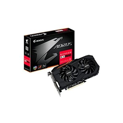 image Gigabyte GV-RX580AORUS-4GD Carte Graphique ATI 1380 MHz 4 Go PCI-Express x16 3.0