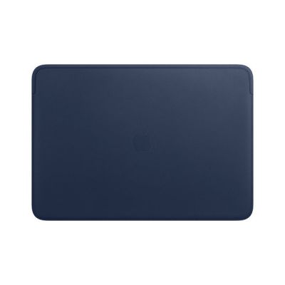 image Apple Housse en Cuir (pour MacBook Pro 16 Pouces) - Bleu Nuit
