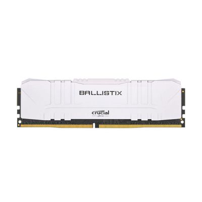 image Crucial Ballistix BL8G32C16U4W 3200 MHz DDR4 DRAM Mémoire PC de Gamer 8Go CL16 Blanc