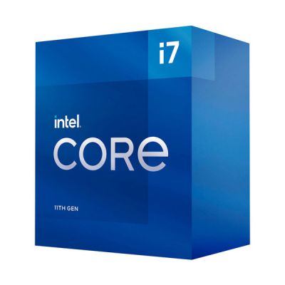 image Intel® Core™ i7-11700, processeur pour PC de bureau, 8 cœurs jusqu'à 4,9 GHz, LGA1200 (chipset Intel® série 500 et certains chipsets série 400) 65 W