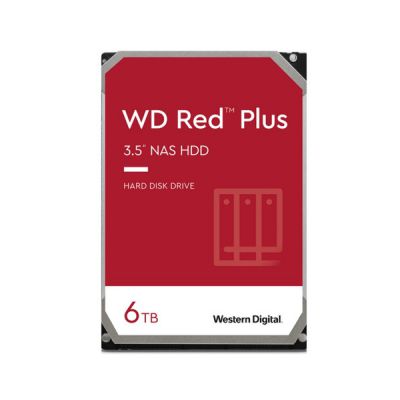 image Western Digital WD Red Plus 3.5" 6000 Go Série ATA III