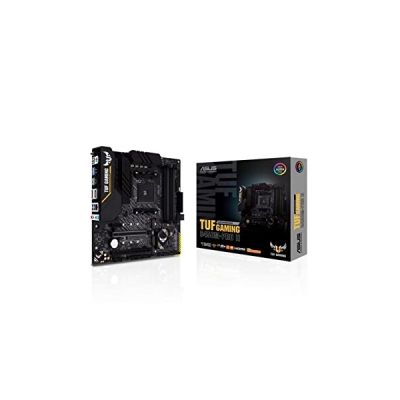 image ASUS TUF B450M-PRO GAMING II Carte mère AMD B450 AM4 micro ATX (2xM.2, PCIe 3.0, AI Noise-Canceling Microphone, HDMI, DisplayPort, USB 3.2 Gen 2 Type-A, Aura Sync RGB) Noir