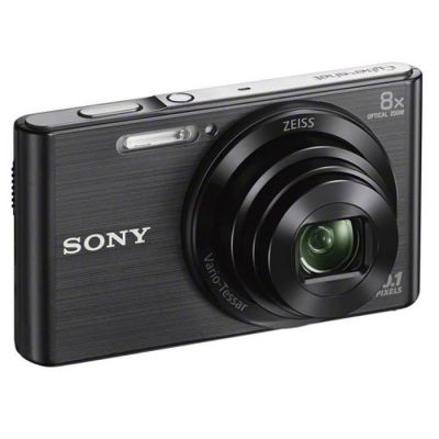 image Sony DSCW830 Appareil Photo Numérique Compact, 20.1Mpix, Zoom Optique 8x, Stabilisation Optique Noir