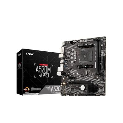 image Carte mère MSI A520M-A Pro (Micro ATX Socket AM4 AMD A520)