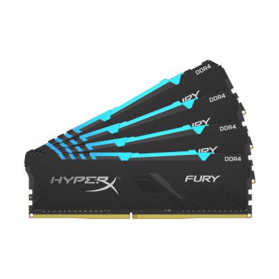 image HyperX FURY HX436C18FB3AK4/128 Mémoire RAM 3600MHz DDR4 CL18 DIMM 128GB Kit (4x32GB) RGB
