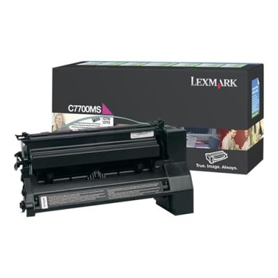 Lexmark - C7700MS Cartouche de toner - 1 x magenta - 6000 pages - LRP / LCCP C770 C772 C770n / C772n / X772e