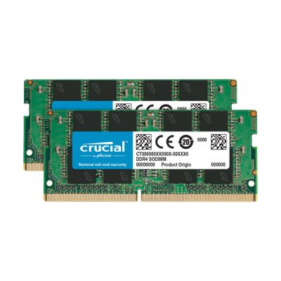 image Crucial RAM CT2K32G4SFD832A 64Go Kit (2x32Go) DDR4 3200MHz CL22 (ou 2933MHz ou 2666MHz) Mémoire Portable
