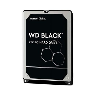 image WD_Black 1 to High Performance, Disque Dur Interne 2.5" pour PC Portable 7200 RPM Class, SATA 6 GB/s, 64MB Cache, Garantie 5 Ans